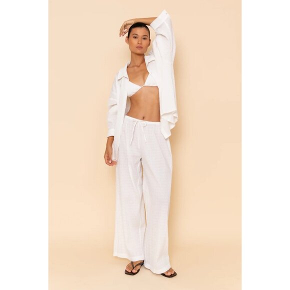 ELCE Swim Willow Pant in Ivory - Picture 2 of 5